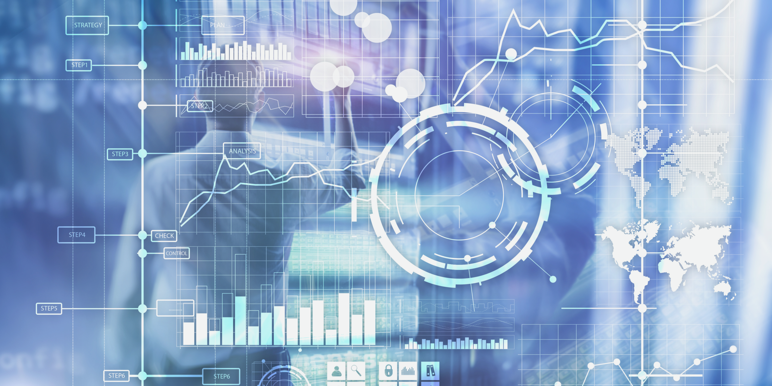 blue minimalist good morning banner (landscape)